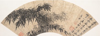 Bambú en una tormenta de primavera, principios del siglo XVI de Yin Tang