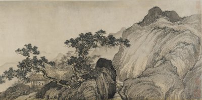 La cabaña de paja de Soñar con un Inmortal, Dinastía Ming de Yin Tang