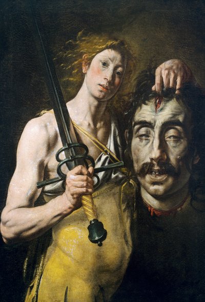 David con la cabeza de Goliat de Tanzio da Varallo