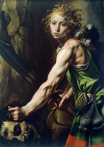 David con la cabeza de Goliat de Tanzio da Varallo