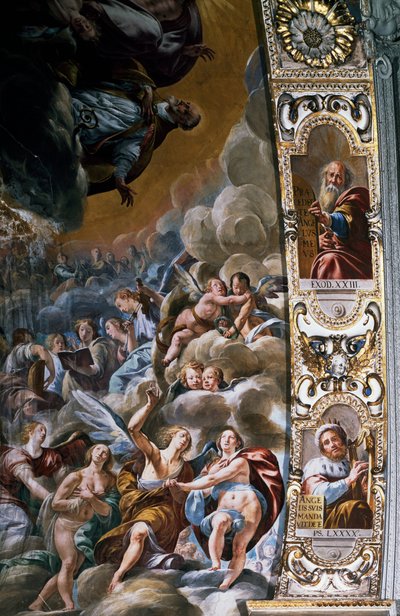 Frescos en la Capilla del Ángel Guardián de Tanzio da Varallo