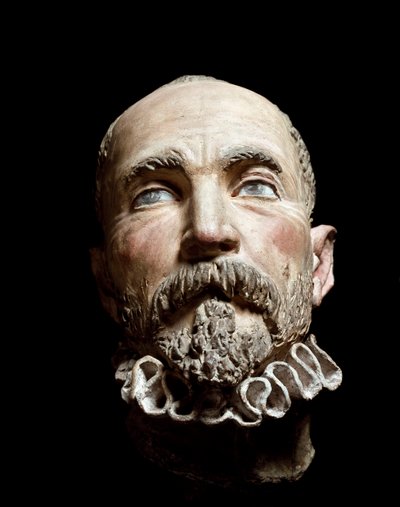Cabeza de caballero Escultura de Tanzio da Varallo (Antonio d