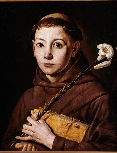 San Antonio de Padua, c.1575-80 de Tanzio da Varallo