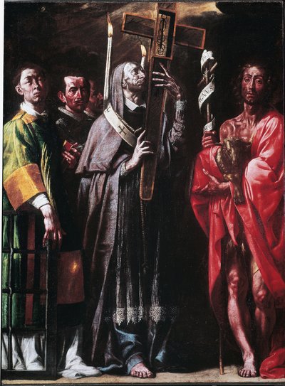 San Carlos llevando el Santo Clavo de Tanzio da Varallo