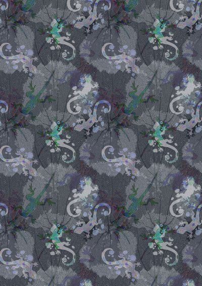 Selva de gecko de Tara Whitehead
