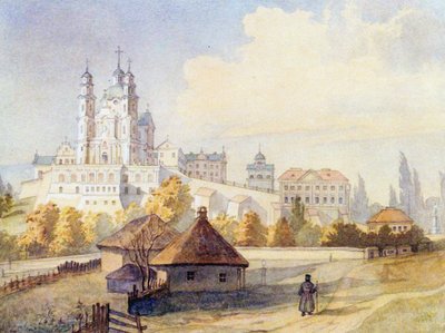 Santa Dormición Lavra de Pochayiv de Taras Grigoryevich Shevchenko