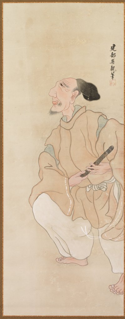 Figuras de género, c. 1816 de Tatabe Socho