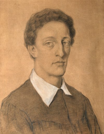 Retrato del poeta Alexander Blok, 1880-1921, 1906 de Tatyana Nikolaevna Gippius