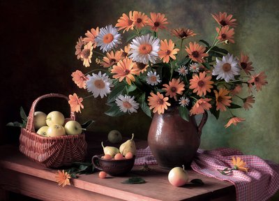 Flores y frutas de otoño de Tatyana Skorokhod