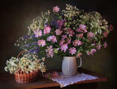 Ramos rústicos de flores silvestres de Tatyana Skorokhod