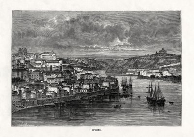 Oporto, Portugal, siglo XIX de Taylor