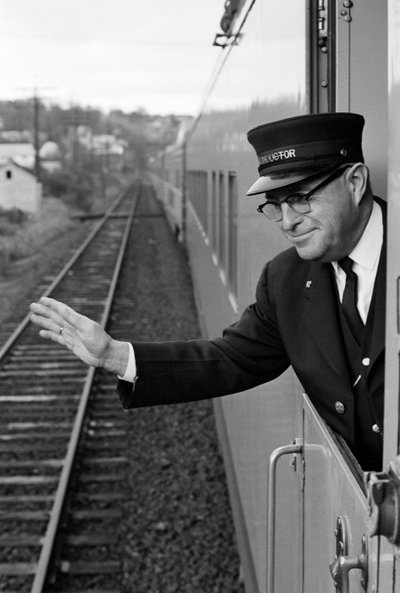 Kermit Brown es conductor en el servicio Astro Dome de Union Pacific entre Portland y... de Ted Spiegel