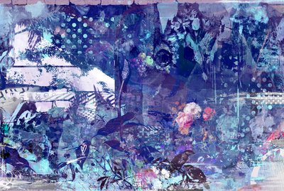 Get Royal, 2015 (Collage sobre lienzo) de Teis Albers