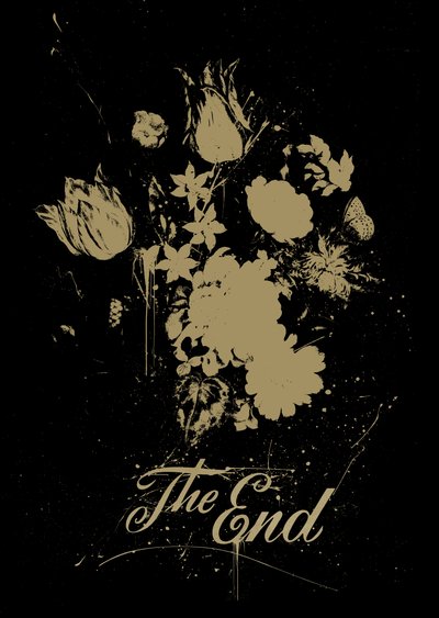 The End, 2017 (Collage sobre lienzo) de Teis Albers