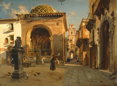 La logia Sedil Dominova en Sorrento de Teodoro Duclere
