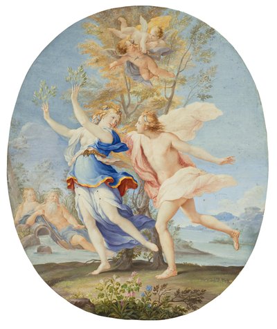 Apolo y Dafne de Teresa del Po