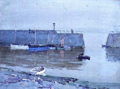 Una mañana tranquila, Mousehole, Cornwall de Terrick Williams