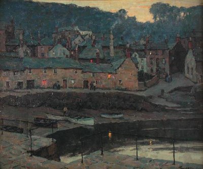 Atardecer, Mousehole, Cornualles de Terrick Williams