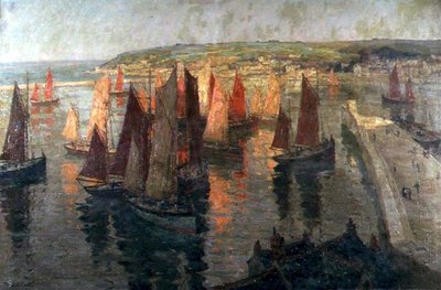 Rojo y oro, Brixham de Terrick Williams