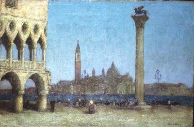 La Piazzetta, Venecia, crepúsculo de Terrick Williams