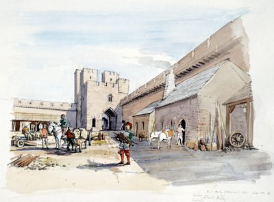 Castillo de Etal, c1513, c1990-2010 de Terry Ball