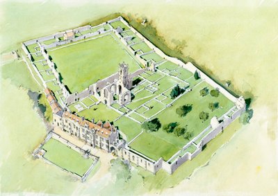 Priorato de Mount Grace, siglo XV, c. 1990-2010 de Terry Ball