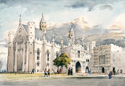 Antigua Guild Hall, Londres, c. 1450, c. 1990-2010 de Terry Ball