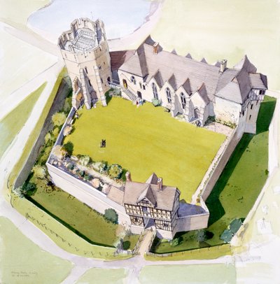 Castillo de Stokesay, c. 2010 de Terry Ball