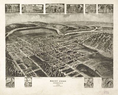 Monte Unión, Condado de Huntingdon de Thaddeus Mortimer Fowler