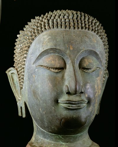 Cabeza de un Buda Gigante de Thai