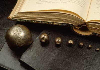 Monedas bala del período de Ayutthaya de Thai School