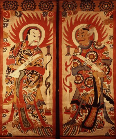 Pergaminos ceremoniales de la tribu Yao de Thai School