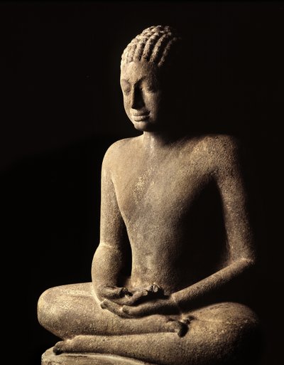 Buda Meditante, Período Davaravati de Thai School