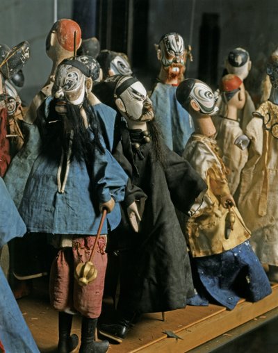 ARTE TAILANDÉS: Marionetas de los Personajes del Ramayana. Estilo Bangkok de Thai School