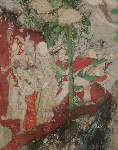 Mercenarios occidentales, Wat Suwannaram, Thonburi, 1831 de Thai School