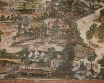 Wirharn Sasada, Vida en el campo, Wat Bowonniwet Vihara de Thai School