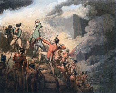Batalla de Badajoz, España, 6 de abril de 1812, 1819 de Thales Fielding