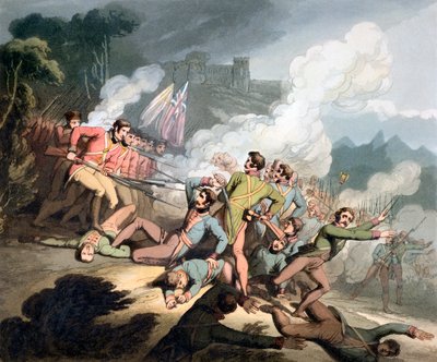 Batalla de Busaco, Portugal, 27 de septiembre de 1810 de Thales Fielding