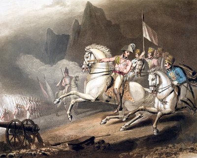 Batalla de los Pirineos, España, 28 de julio de 1813 de Thales Fielding