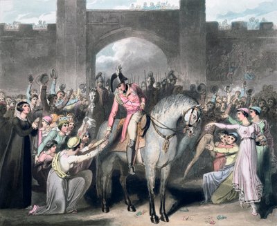 Captura de Toulouse, Francia, 10 de abril de 1814, 1819 de Thales Fielding