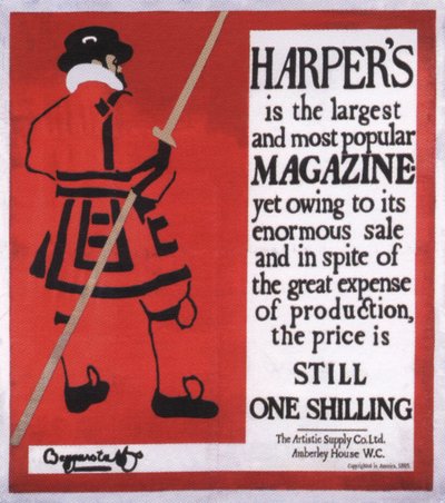 Harper’s Magazine, 1896 de The Beggarstaffs