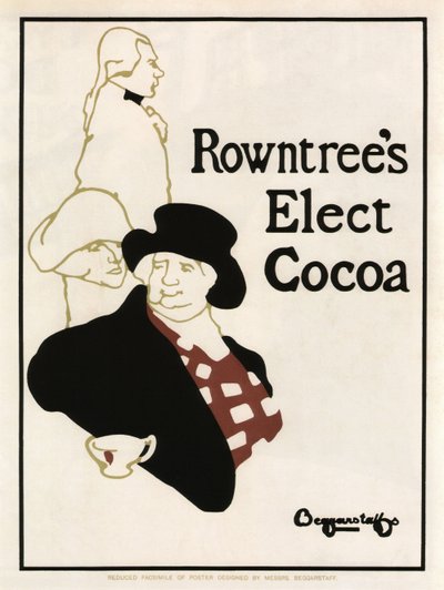 Cacao Elect de Rowntree, 1895 de The Beggarstaffs