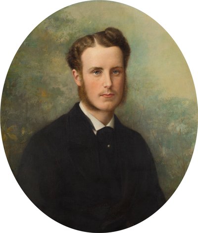 Retrato del Honorable Gerald Bridgeman, c.1866-88 (óleo sobre lienzo) de The Hon. Henry Richard Graves