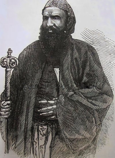 Athanasius Stephanos, obispo sirio ortodoxo de The Illustrated London News