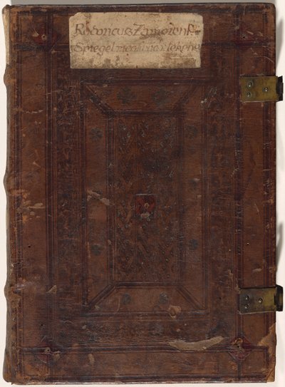 Espejo de la vida humana de The Zamorensis Master, Master of Boccaccio, Rodericus Zamorensis