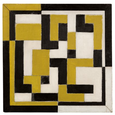 Composición, 1917-1918 de Theo van Doesburg