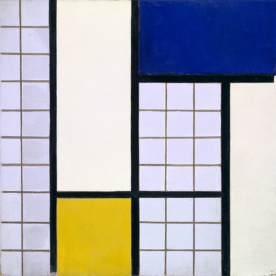 Composición en semitonos de Theo van Doesburg
