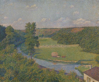 El valle del Sambre de Théo van Rysselberghe