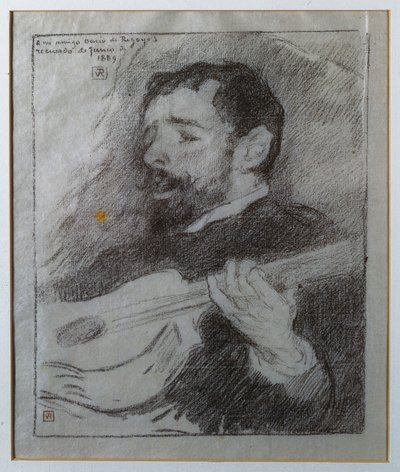 Guitarrista de Théo van Rysselberghe
