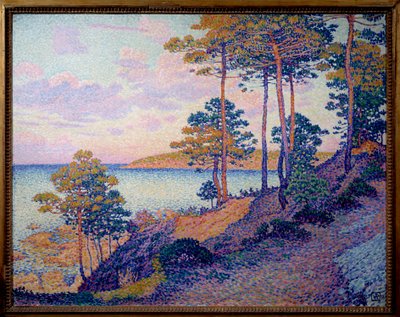 La punta Saint Pierre en Saint Tropez de Théo van Rysselberghe